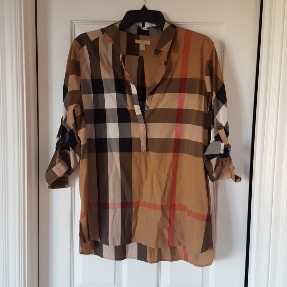 Burberry brit tunic shirt